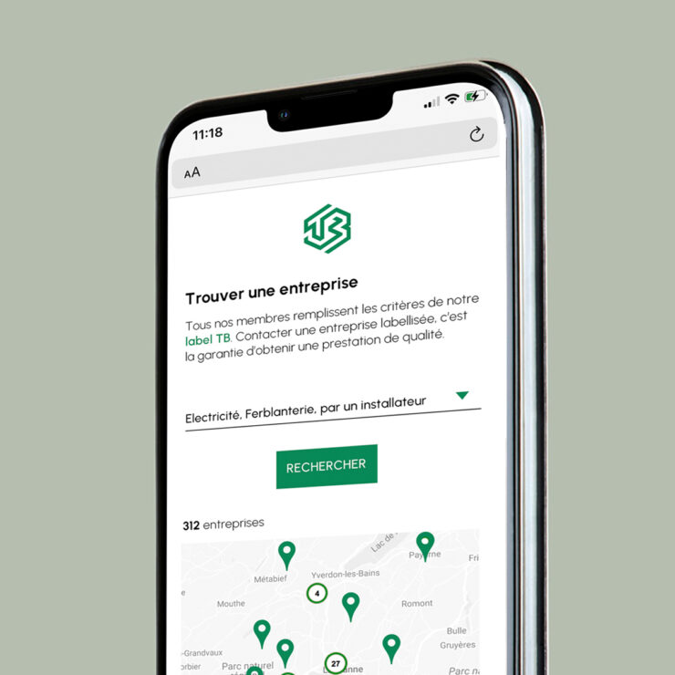 Base de données à filtres pour la société TBS SA, Technique du Bâtiment Services